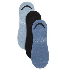 3 pair Slate & Stone no-show Socks